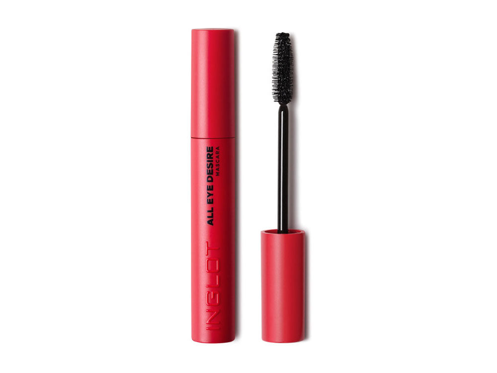 INGLOT All Eye Desire Mascara מסקרה המעניקה נפח עוצמתי ומראה דרמטי