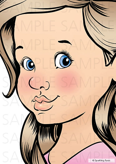 לוח תרגול רב-פעמי לציורי פנים של סבטלנה קלר