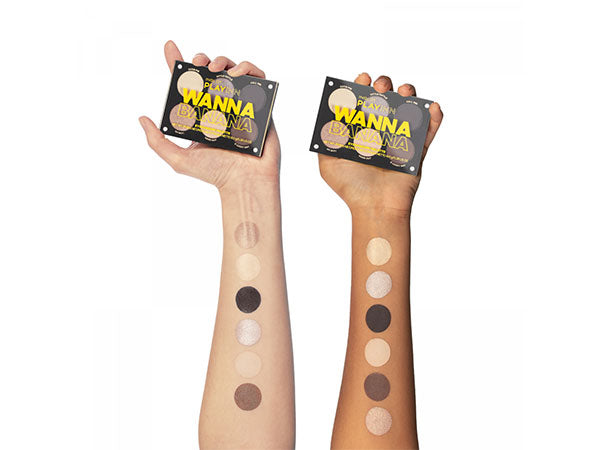 INGLOT Playinn Wanna Banana Eye Shadow Palette לפלטה מגנטית ייחודית המכילה 6 צלליות לאיפור מקצועי מבית אינגלוט