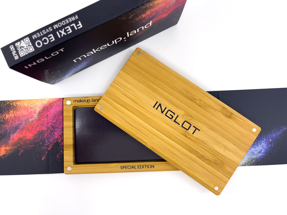 Inglot x makeup.land Special Edition Flexi ECO פלטה מגנטית ריקה לאיפור מקצועי מבית אינגלוט